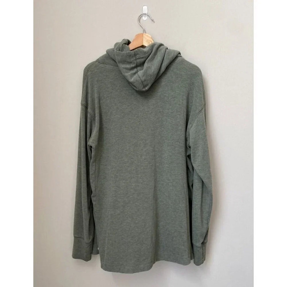 Fundamental Coast Women's XL Andrea Cowl Pullover Sweatshirt Thumbholes in Green - Picture 2 of 16